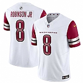 Men & Women & Youth Washington Commanders #8 Brian Robinson Jr. White 2023 F.U.S.E. Vapor Limited Stitched Jersey,baseball caps,new era cap wholesale,wholesale hats